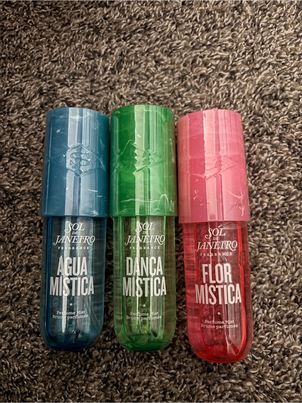 Sol de Janeiro Trio Body Mists - Blue, Green, Pink